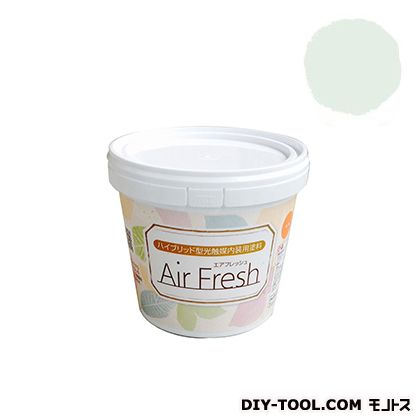 エアフレッシュハイブリット型光触媒内装用塗料 ライムホワイト 1kg 1