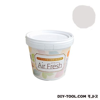 エアフレッシュハイブリット型光触媒内装用塗料 ココアクリーム 1kg 1缶