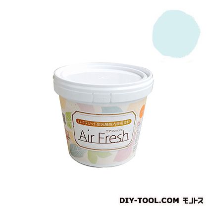 エアフレッシュハイブリット型光触媒内装用塗料 パウダーブルー 1kg 1