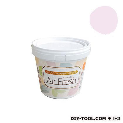 エアフレッシュハイブリット型光触媒内装用塗料 シュガーピンク 1kg 1