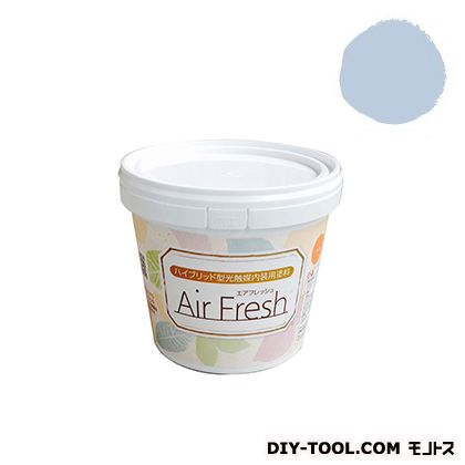エアフレッシュハイブリット型光触媒内装用塗料 ペールスカイ 1kg 1