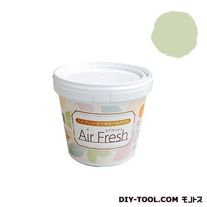 エアフレッシュハイブリット型光触媒内装用塗料 グリーンピース 1kg 1