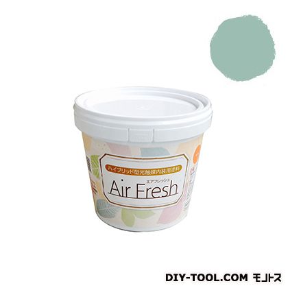 エアフレッシュハイブリット型光触媒内装用塗料 グリーンリーフ 1kg 1