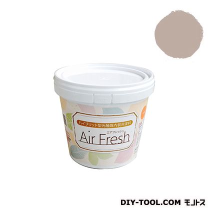 エアフレッシュハイブリット型光触媒内装用塗料 ミルクティー 1kg 1