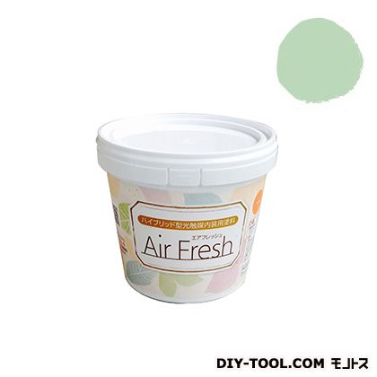 エアフレッシュハイブリット型光触媒内装用塗料 スプラウトグリーン 1kg 1