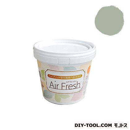 エアフレッシュハイブリット型光触媒内装用塗料 ハーブグリーン 1kg 1