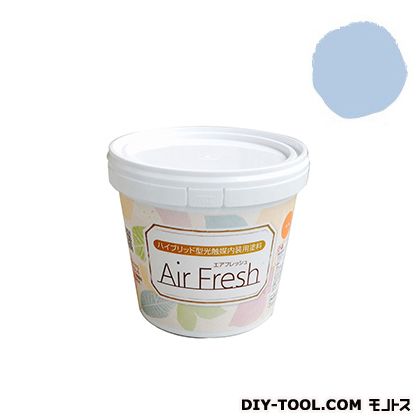 エアフレッシュハイブリット型光触媒内装用塗料 フロスティブルー 1kg 1