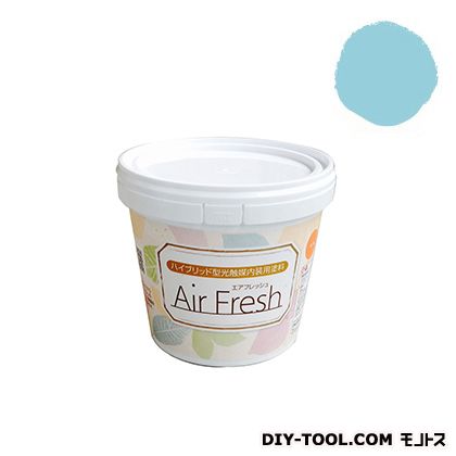 エアフレッシュハイブリット型光触媒内装用塗料 ドリームブルー 1kg 1