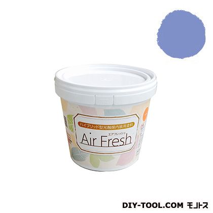 エアフレッシュハイブリット型光触媒内装用塗料 ブルーラベンダー 1kg 1