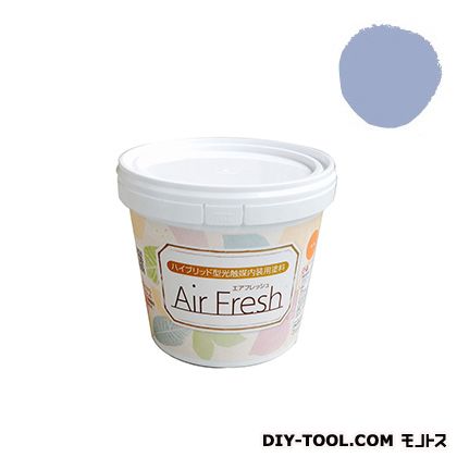 エアフレッシュハイブリット型光触媒内装用塗料 ミスティックブルー 1kg 1