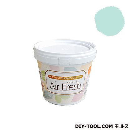 エアフレッシュハイブリット型光触媒内装用塗料 アクアミント 1kg 1