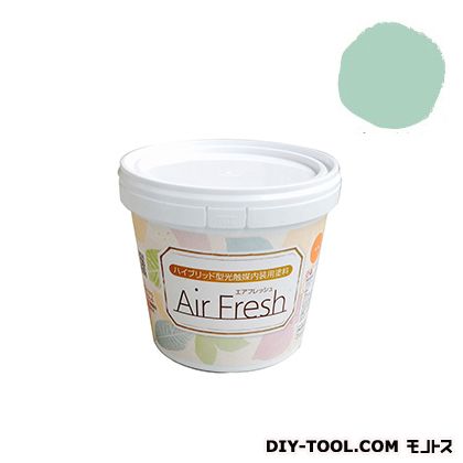 エアフレッシュハイブリット型光触媒内装用塗料 スプリンググリーン 1kg 1