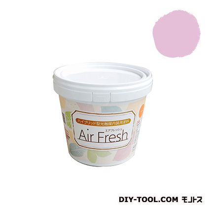 エアフレッシュハイブリット型光触媒内装用塗料 ピーチブロッサム 1kg 1