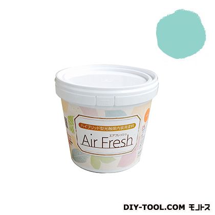 エアフレッシュハイブリット型光触媒内装用塗料 ミントフラッペ 1kg 1
