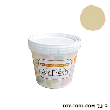 エアフレッシュハイブリット型光触媒内装用塗料 ハニーレモン 1kg 1
