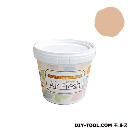 エアフレッシュハイブリット型光触媒内装用塗料 ピーチソルベ 1kg 1