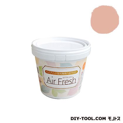 エアフレッシュハイブリット型光触媒内装用塗料 コーラルシェル 1kg 1