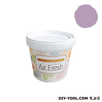エアフレッシュハイブリット型光触媒内装用塗料 ミルキーピンク 1kg 1