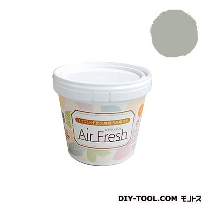 エアフレッシュハイブリット型光触媒内装用塗料 オリーブミスト 1kg 1