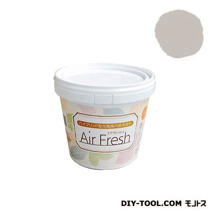 エアフレッシュハイブリット型光触媒内装用塗料 ヘイズグレイ 1kg 1