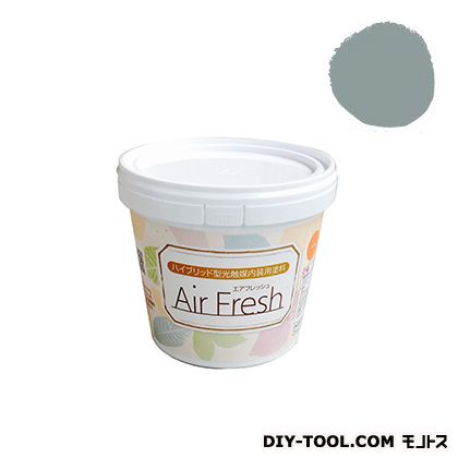 エアフレッシュハイブリット型光触媒内装用塗料 ヘイズグリーン 1kg 1