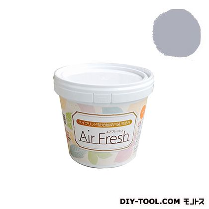 エアフレッシュハイブリット型光触媒内装用塗料 フロスティグレイ 1kg 1