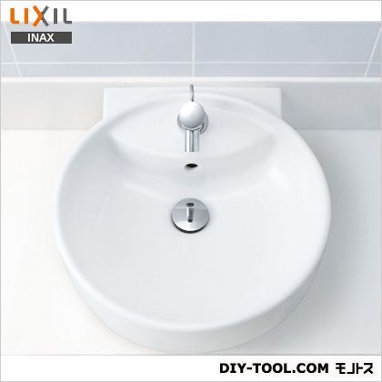 洗面器水栓カラン穴36φ ピュアホワイト L-543FC/BW1 1