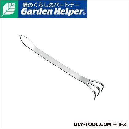 ステンレスヘラ付熊手