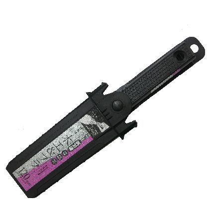 サヤ付両刃鋸木工&プラ本体 刃長:120mm INK-0645 1