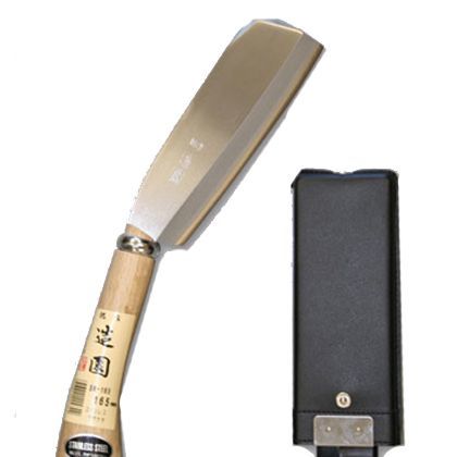 全鋼ステンレス鞘鉈 165mm SN-165 1点