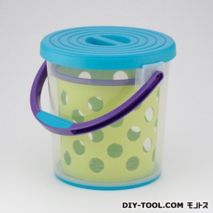 バケツスプラッシュ10 ブルー&グリーン 10L 211482 1点