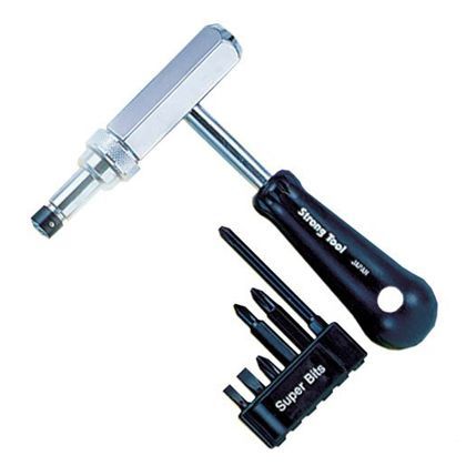 ストロングツール T型マイクロインパクトドライバー ビット6本組 26-13 1