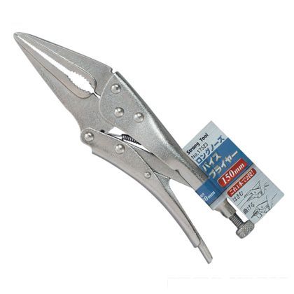 ストロングツール ロングノーズバイスプライヤー 口形状ストレート 150mm 17523 1