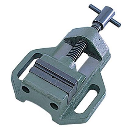 ストロングツール 鋳鉄製マシンバイス V溝付 50mm 130 1