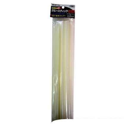 スリーアキシス ロンググルースティック 半透明 12本組 直径11.5×300mm 20360 1