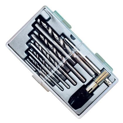 スレッドマスター 11個組 タップと下穴ドリル T型ハンドル付 22305 1