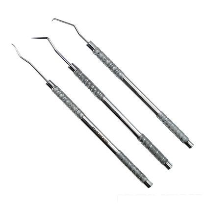 3本組ピック&フック組 オールステンレス