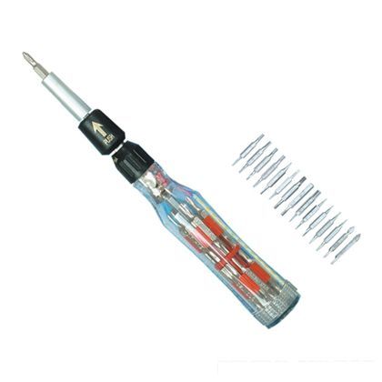 ピーツール マイクロラチェット機能付精密ドライバー 30in1 伸縮自在型 13941 1