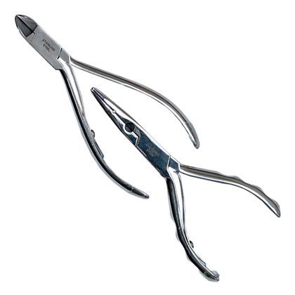 ピーツール ミニ・ニッパー 先曲がりラジオ 2点セット 11457 1