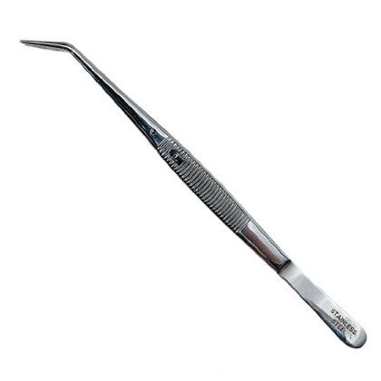 ピーツール 超精密ピンセット ガイドピン付 オートロック 152mm 04646 1