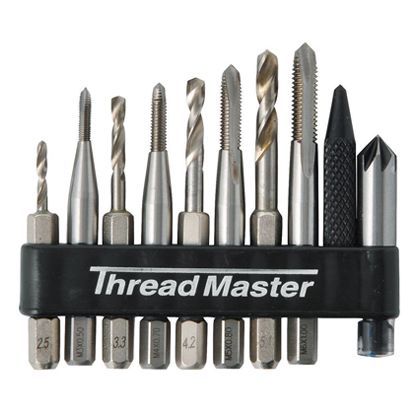 ミツトモ製作所 六角軸ポイントタップと下穴ドリル