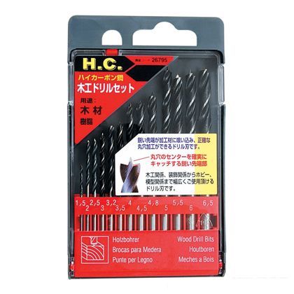 リリーフ 木工ドリル ハイカーボン