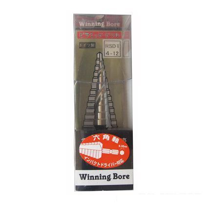 リリーフ ステップドリル 4~12mm 9段 ハイス鋼 RSD-1 1