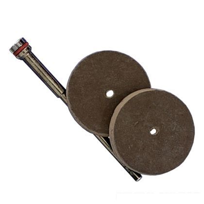 リリーフ 研磨用ラバー砥石 22mm #1000 23017 2本組