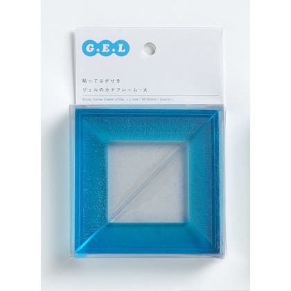 貼ってはがせるジェルのカドフレーム・大