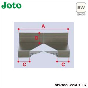 開閉式防鼠付水切り Vカット入隅(アルミ製)