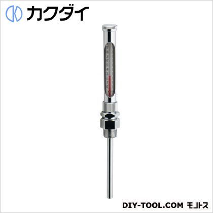 ガラス製温度計(ストレート型) 649-901-50 1