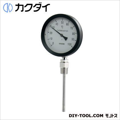 バイメタル製温度計(ストレート型)