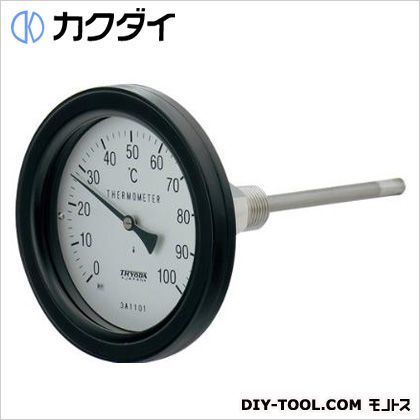 バイメタル製温度計(防水・アングル型)