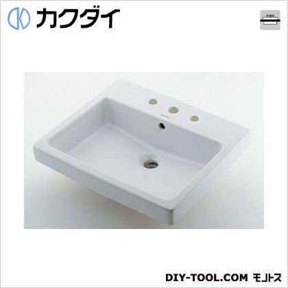 角型洗面器//3ホール